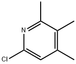 6-chloro-2,3,4-trimethylpyridine(SALTDATA: FREE) Struktur