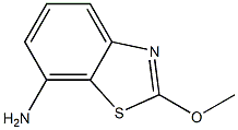 7-Benzothiazolamine,2-methoxy-(9CI) Struktur