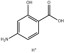 Benzoic  acid,  4-amino-2-hydroxy-,  conjugate  monoacid  (9CI) Struktur