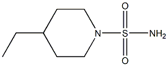 1-Piperidinesulfonamide,4-ethyl-(7CI,8CI) Struktur