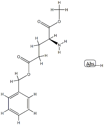 L-Glu(OBzl)-OMe· HCl Struktur