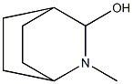 2-Azabicyclo[2.2.2]octan-3-ol,2-methyl-(9CI) Struktur