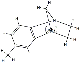 1,4-Methanoquinoxaline,2,3-dihydro-6-methyl-(9CI) Struktur