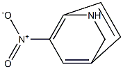 2-Azabicyclo[2.2.2]octa-4,6,7-triene,6-nitro-(9CI) Struktur