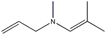 1-Propen-1-amine,N,2-dimethyl-N-2-propenyl-(9CI) Struktur