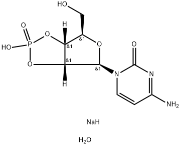 CYTIDINE 2'',3''-CYCLIC MONOPHOSPHATE, SODIUM SALT DIHYDRATE Struktur