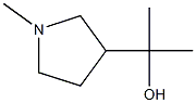 3-Pyrrolidinemethanol,alpha,alpha,1-trimethyl-(9CI) Struktur