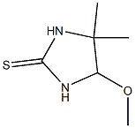 2-Imidazolidinethione,5-methoxy-4,4-dimethyl-(9CI) Struktur