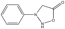 1,2,3-Oxadiazolidin-5-one,3-phenyl-(9CI) Struktur