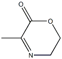 2H-1,4-Oxazin-2-one,5,6-dihydro-3-methyl-(9CI) Struktur