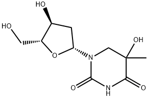 thymidine C5-hydrate Struktur