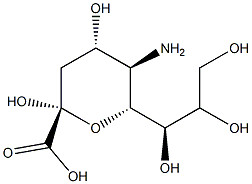 α-Neuraminic acid Struktur