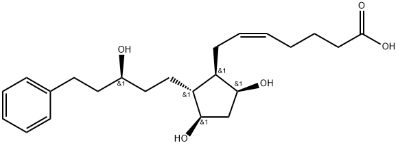 (15S)-Latanoprost Acid Struktur