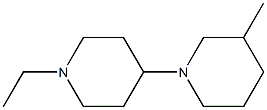 1,4-Bipiperidine,1-ethyl-3-methyl-(9CI) Struktur