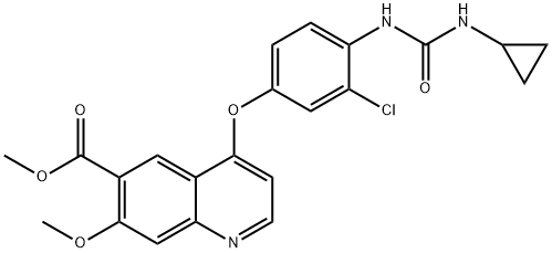 樂(lè)伐替尼雜質(zhì)E 結(jié)構(gòu)式