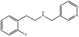 [2-(2-fluorophenyl)ethyl](pyridin-3-ylmethyl)amine Struktur