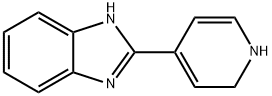 1H-Benzimidazole,2-(1,2-dihydro-4-pyridinyl)-(9CI) Struktur