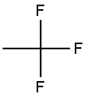 1,1,1-Trifluoroethane Struktur