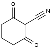 2,6-dioxocyclohexanecarbonitrile（WS204689） Struktur