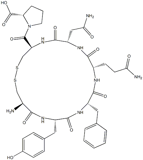 argipressin (1-7) Struktur