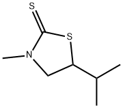 2-Thiazolidinethione,3-methyl-5-(1-methylethyl)-(9CI) Struktur