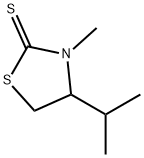 2-Thiazolidinethione,3-methyl-4-(1-methylethyl)-(9CI) Struktur