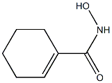 1-Cyclohexene-1-carboxamide,N-hydroxy-(9CI) Struktur