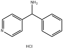 C-Phenyl-C-pyridin-4-yl-methylamine dihydrochloride Struktur