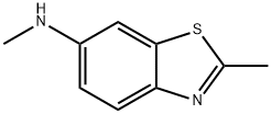 6-Benzothiazolamine,N,2-dimethyl-(9CI) Struktur