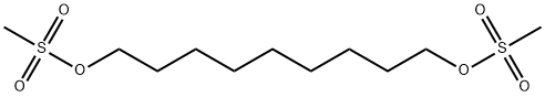 Bis(methanesulfonic acid)nonane-1,9-diyl ester Struktur