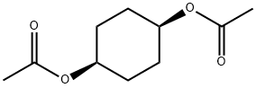 Diacetic acid 1α,4α-cyclohexylene ester Struktur