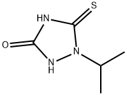 1,2,4-Triazolidin-3-one,1-(1-methylethyl)-5-thioxo-(9CI) Struktur