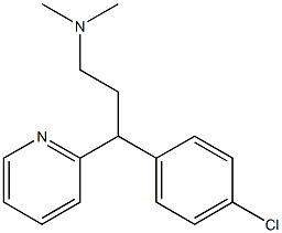 CHLORPHENIRAMINE Struktur