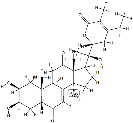 Ajugalactone Struktur