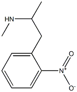 N,α-Dimethyl-o-nitrobenzeneethanamine Struktur