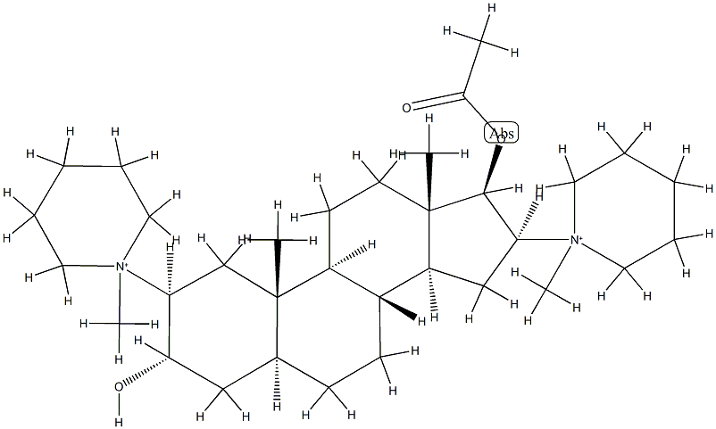 3-desacetylpancuronium Struktur