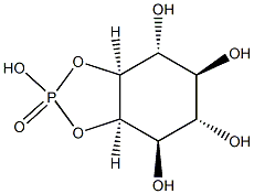 8-hydroxy-8-oxo-7,9-dioxa-8$l^{5}-phosphabicyclo[4.3.0]nonane-2,3,4,5-tetrol Struktur