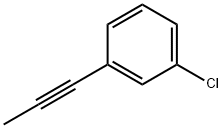 Benzene, 1-chloro-3-(1-propyn-1-yl)- Struktur