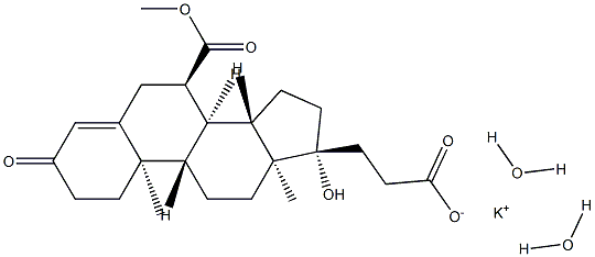 Mexrenoate potassium Struktur