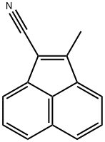 1-Acenaphthylenecarbonitrile,2-methyl-(9CI) Struktur