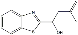 2-Benzothiazolemethanol,alpha-(2-methyl-2-propenyl)-(9CI) Struktur