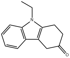 3H-Carbazol-3-one,9-ethyl-1,2,4,9-tetrahydro-(9CI) Struktur