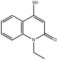 2(1H)-Quinolinone,1-ethyl-4-mercapto-(9CI) Struktur