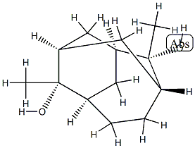 Tricyclo[4.3.1.13,8]undecane-2,7-diol, 2,7-dimethyl-, (1R,2S,3R,6R,7R,8S)- (9CI) Struktur