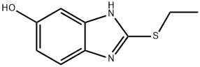 1H-Benzimidazol-5-ol,2-(ethylthio)-(9CI) Struktur