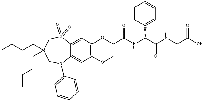 Elobixibat Struktur