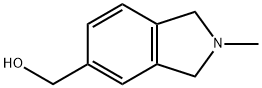 1H-Isoindole-5-methanol,2,3-dihydro-2-methyl-(9CI) Struktur