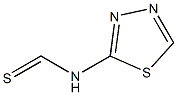 Methanethioamide,  N-1,3,4-thiadiazol-2(3H)-ylidene-,  [N(E)]-  (9CI) Struktur