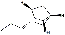 Bicyclo[2.2.1]heptan-2-ol, 5-propyl-, (1R,2R,4S,5R)-rel- (9CI) Struktur