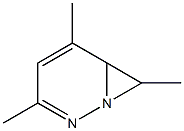 1,2-Diazabicyclo[4.1.0]hepta-2,4-diene,3,5,7-trimethyl-(9CI) Struktur